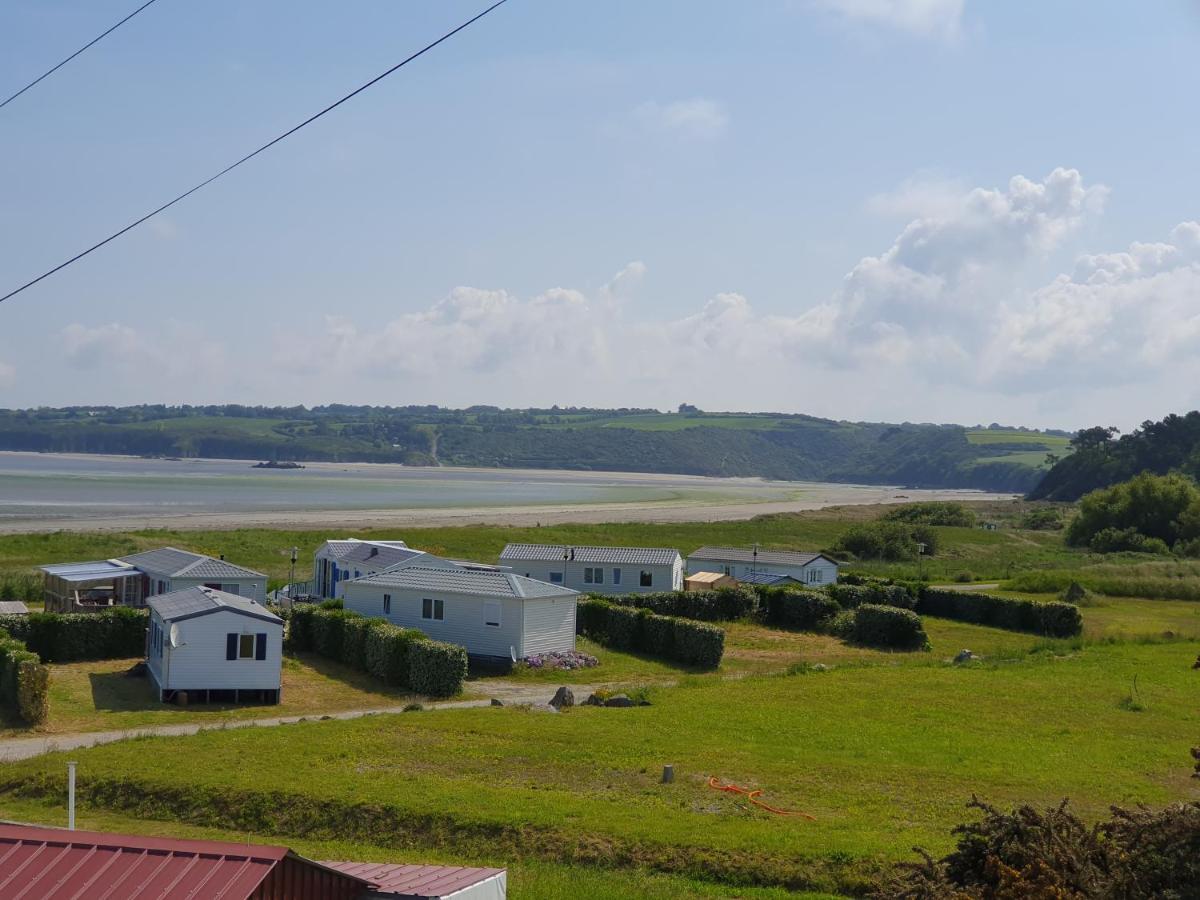 Camping Village Nature D'O Hillion Exterior foto