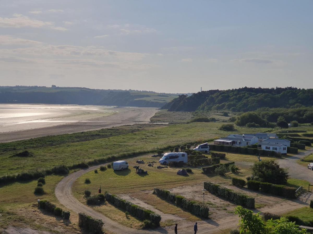 Camping Village Nature D'O Hillion Exterior foto