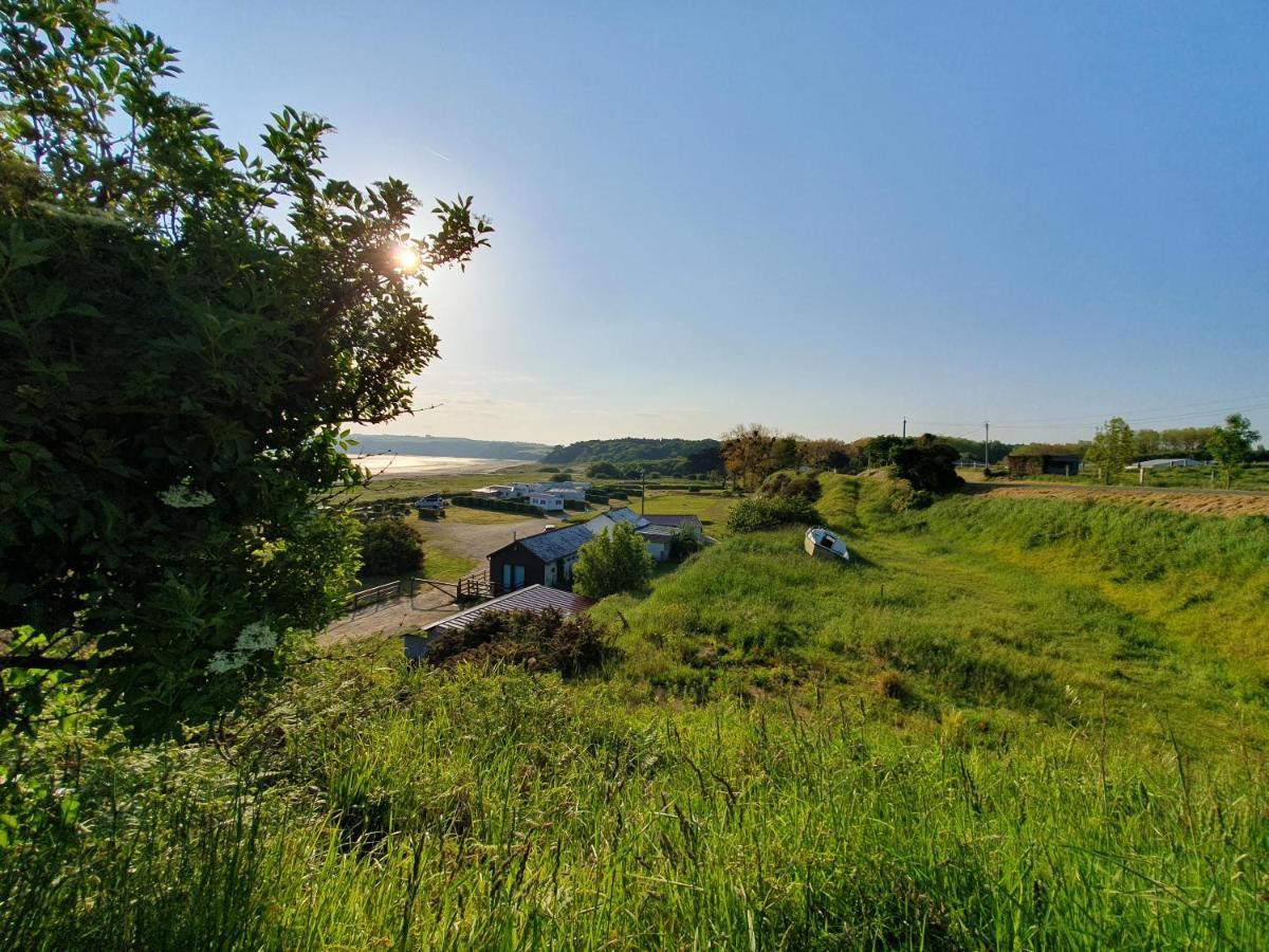 Camping Village Nature D'O Hillion Exterior foto