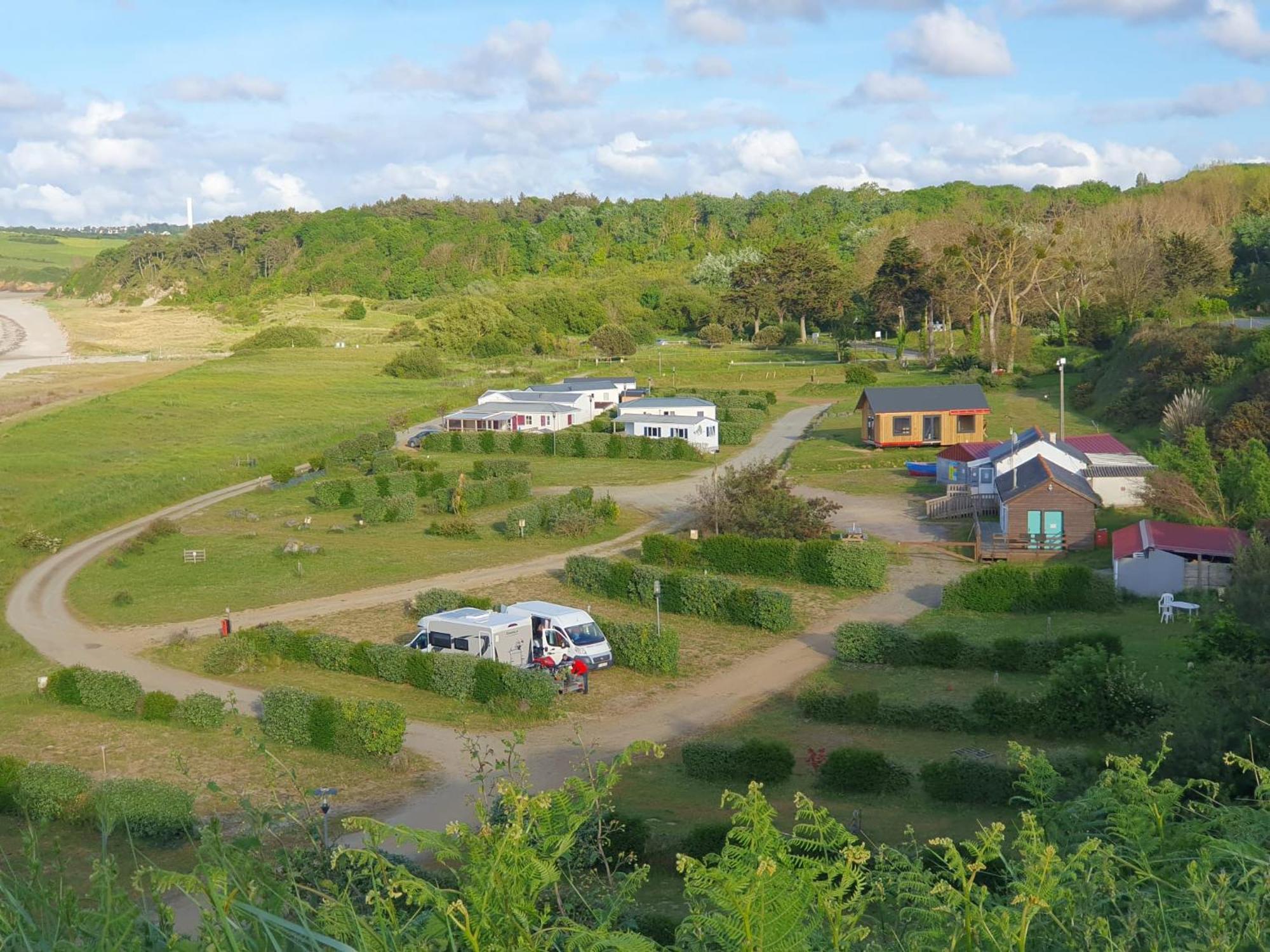 Camping Village Nature D'O Hillion Exterior foto