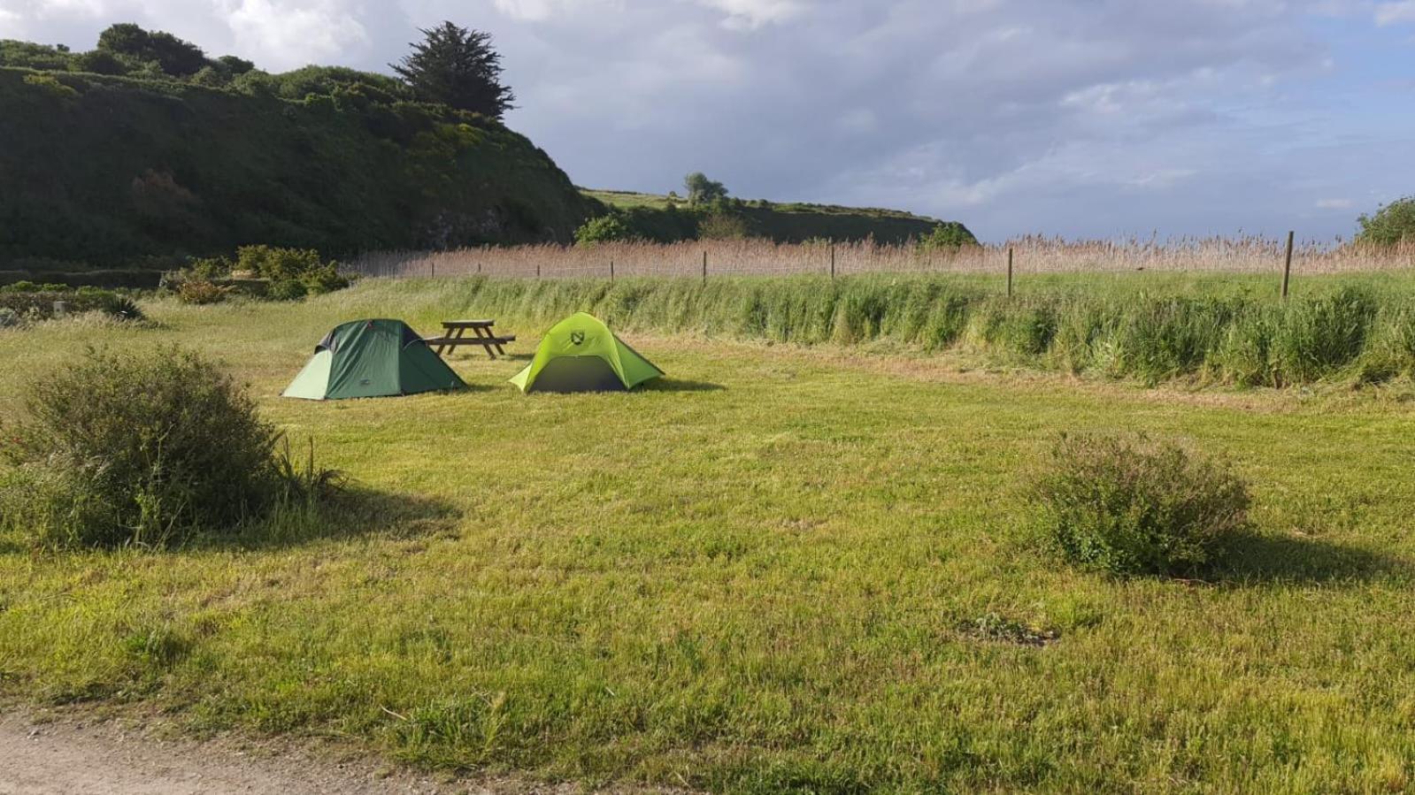Camping Village Nature D'O Hillion Exterior foto